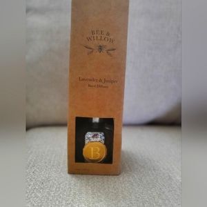 Bee & Willow Lavender & Juniper Reed Diffuser- Brand new
